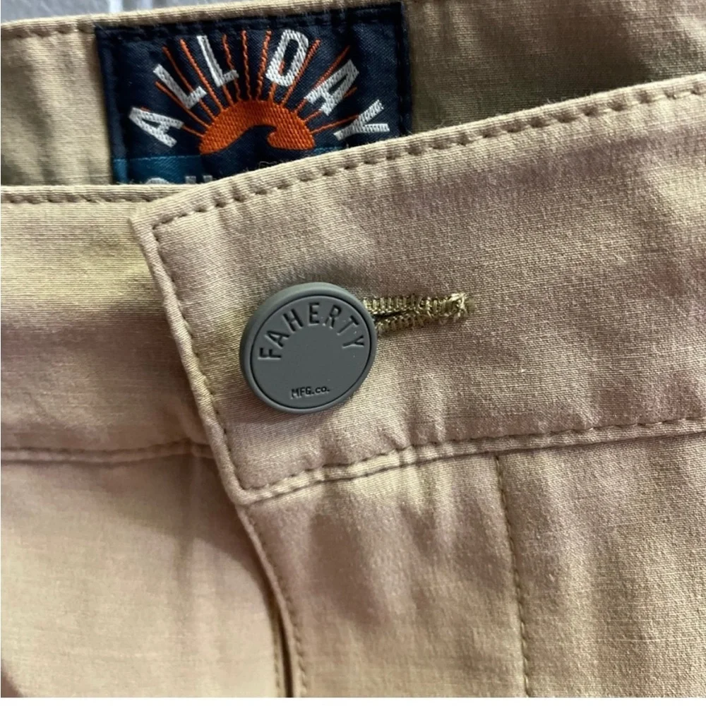 Faherty all day shorts sz 38